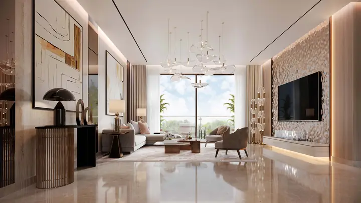 Experion living room, artist's impression
